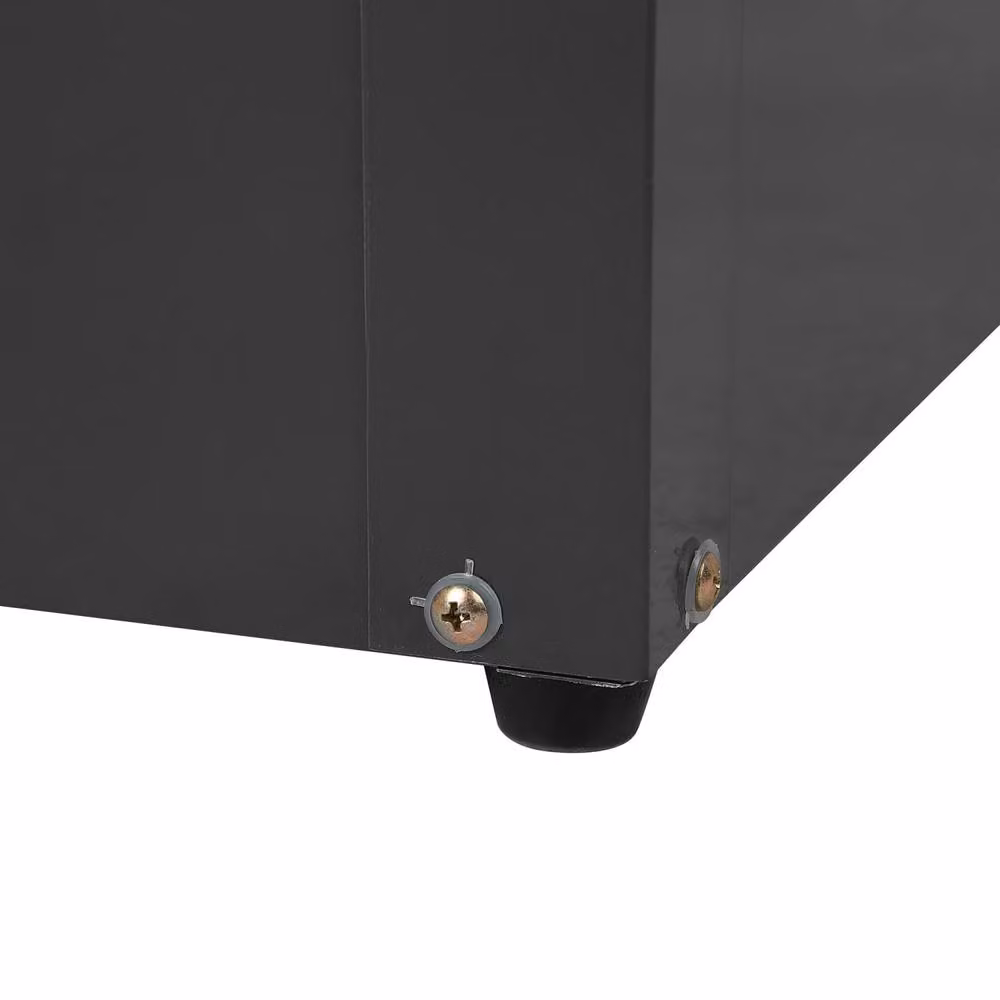 Wyld and Coco 600L Galvanised Steel Outdoor Storage Box in Grey – 8