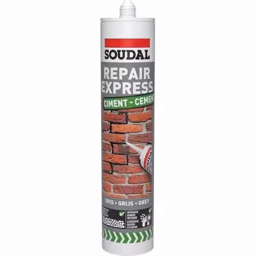 Soudal Repair Express Cement in Grey, 300 ml