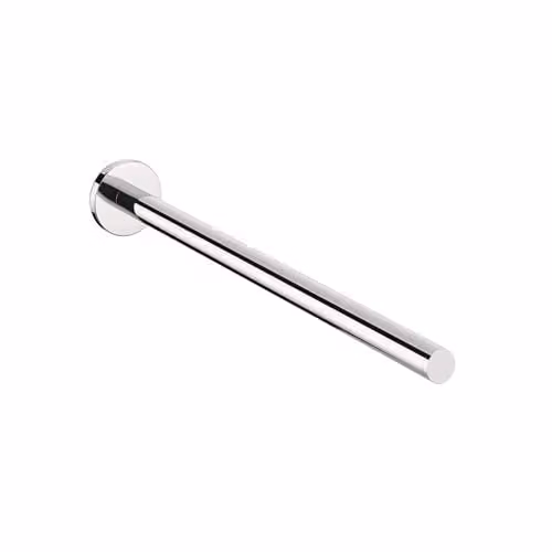 COSMIC Architect Single Arm Wall Towel Holder in Chrome Silver Metal