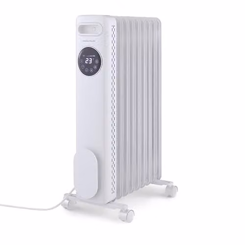 Morphy Richards HeatFlux 2kW Digital Oil Filled Radiator with Remote Control and Timer, White – 1