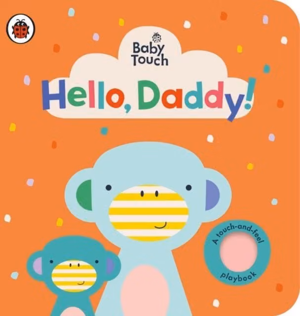 Ladybird Baby Touch Hello Daddy Multicolour Cardboard Board Book