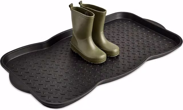 Marco Paul Multi Purpose Black Plastic Boot and Shoe Tray