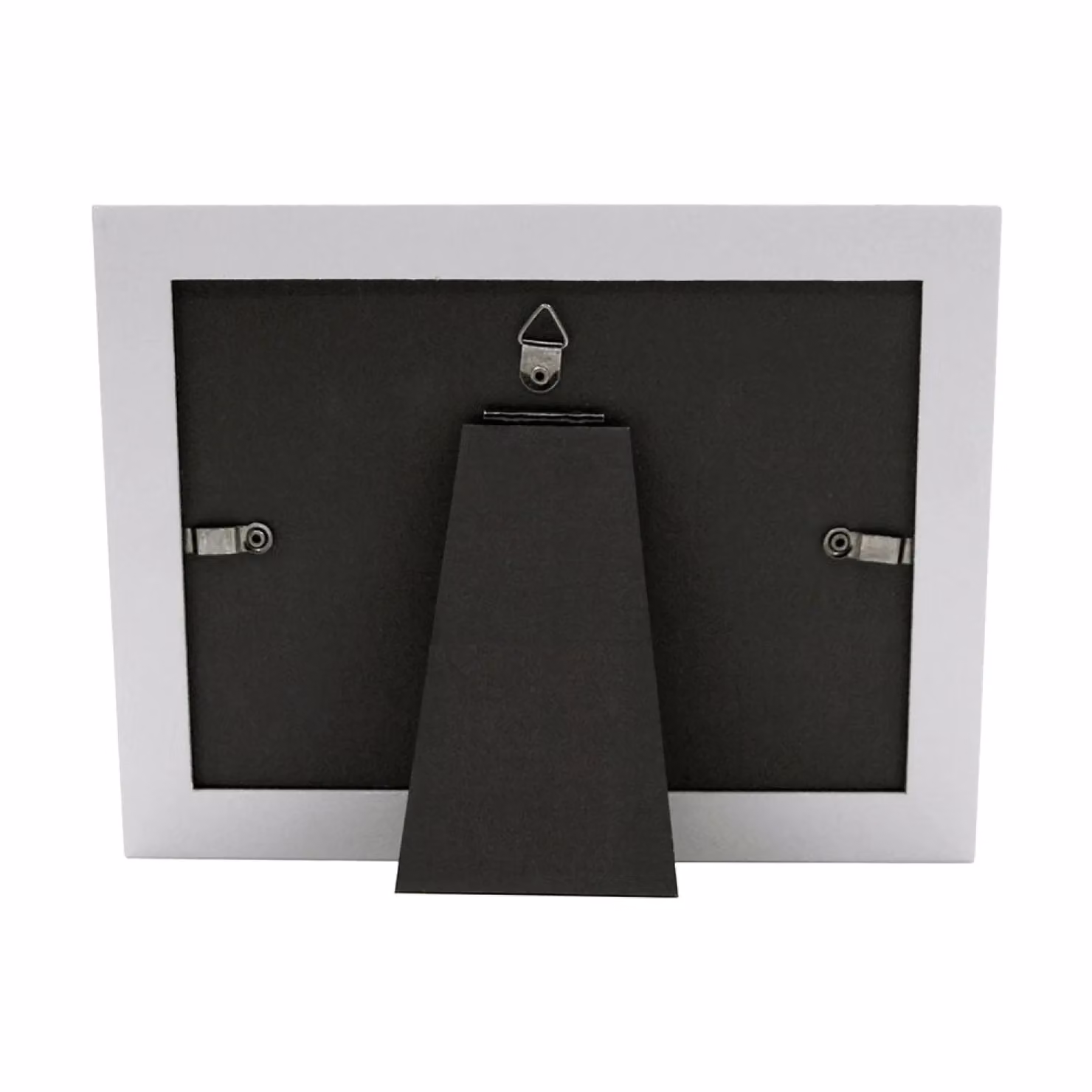 Happy Homewares Grey Woodgrain Effect Rectangular Single Family Picture Frame with Silver Letters – 3