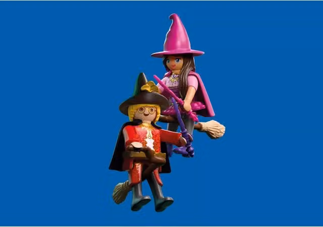 Playmobil DuoPack With and Wizard Multicolour and Purple Fantasy Playset
