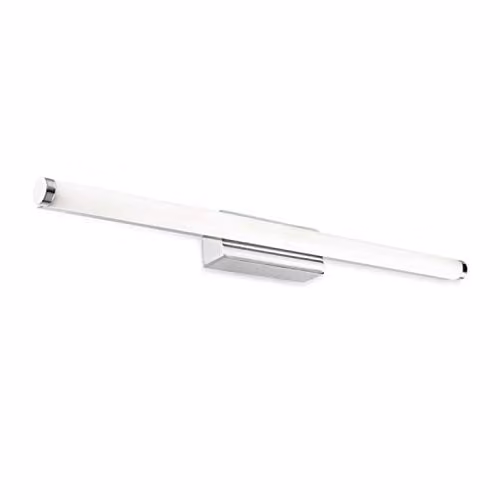 Netlighting LEDS C4 Toilet Slim Bathroom LED Wall Light in Chrome and Grey, 2010lm, 3000K, IP44 – 1