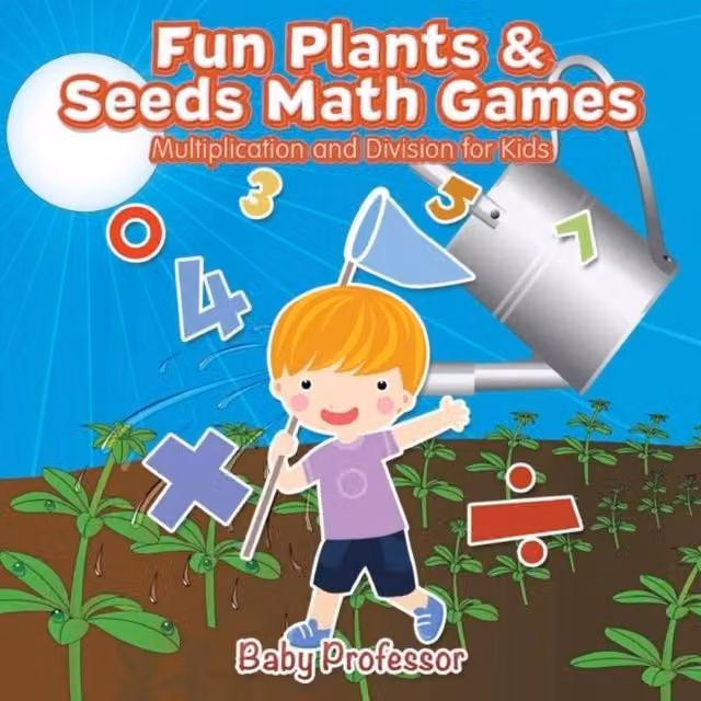 Baby Professor Fun Plants Seeds Math Games Multiplication and Division for Kids, Multicolour