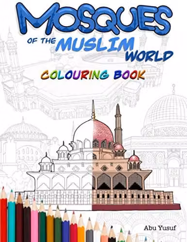 Majosta Mosques of the Muslim World Multicolour Paper Colouring Book
