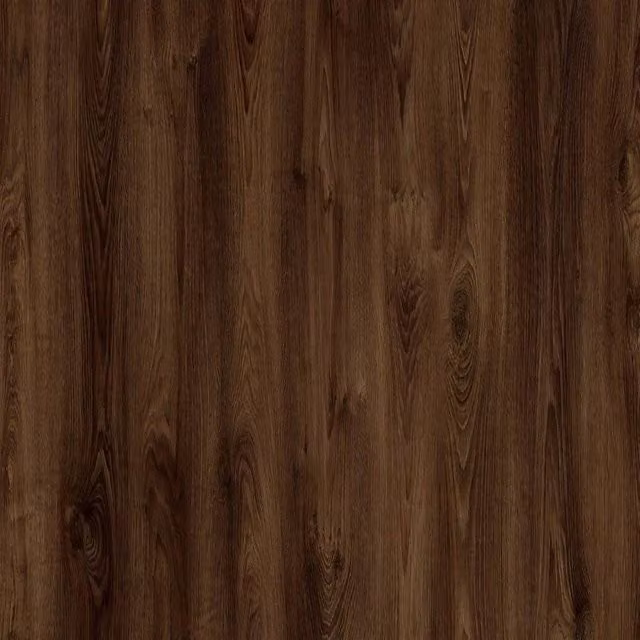 AGT Dark Brown Wood Effect Click Laminate Plank Vinyl Flooring