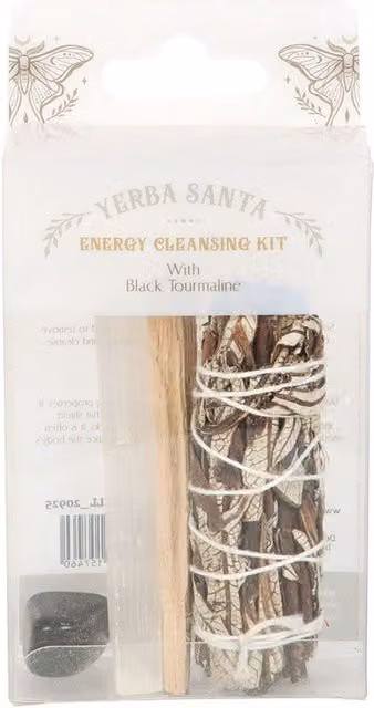Something Different Energy Cleansing Yerba Santa Sage Smudge Kit, Pack of 6, Multicolour