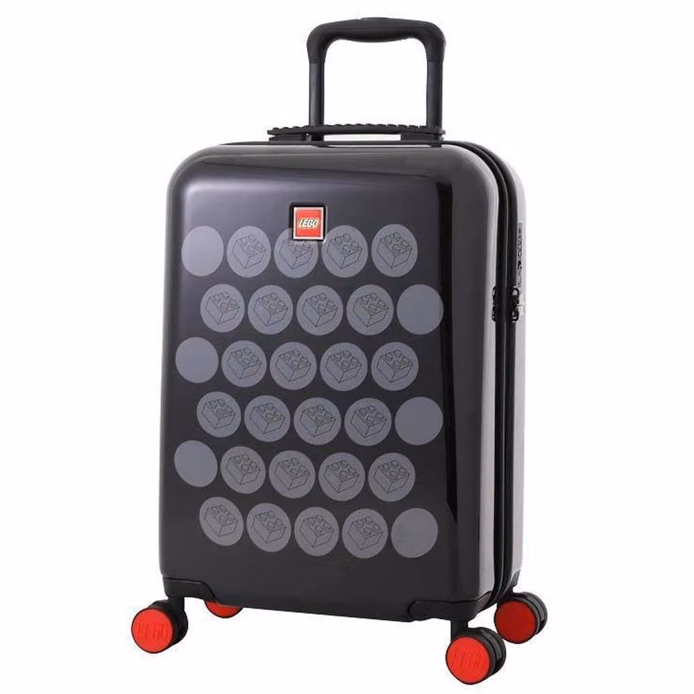 Lego ColourBox Brick Dots Suitcase in Black and Grey, 100L – 2
