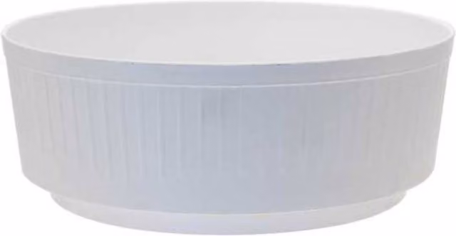 KDMD White Bulb Bowl 5 Pack, 24 cm Diameter