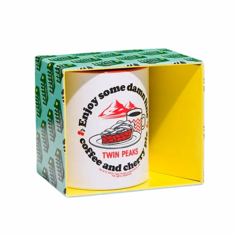 Twin Peaks RR White Porcelain Cafe Mug – 2