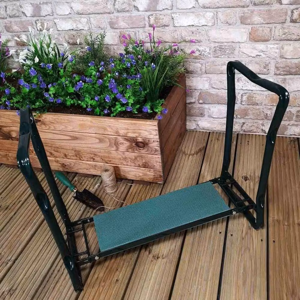 FLAVORA Foldable Garden Kneeler Seat in Green – 2