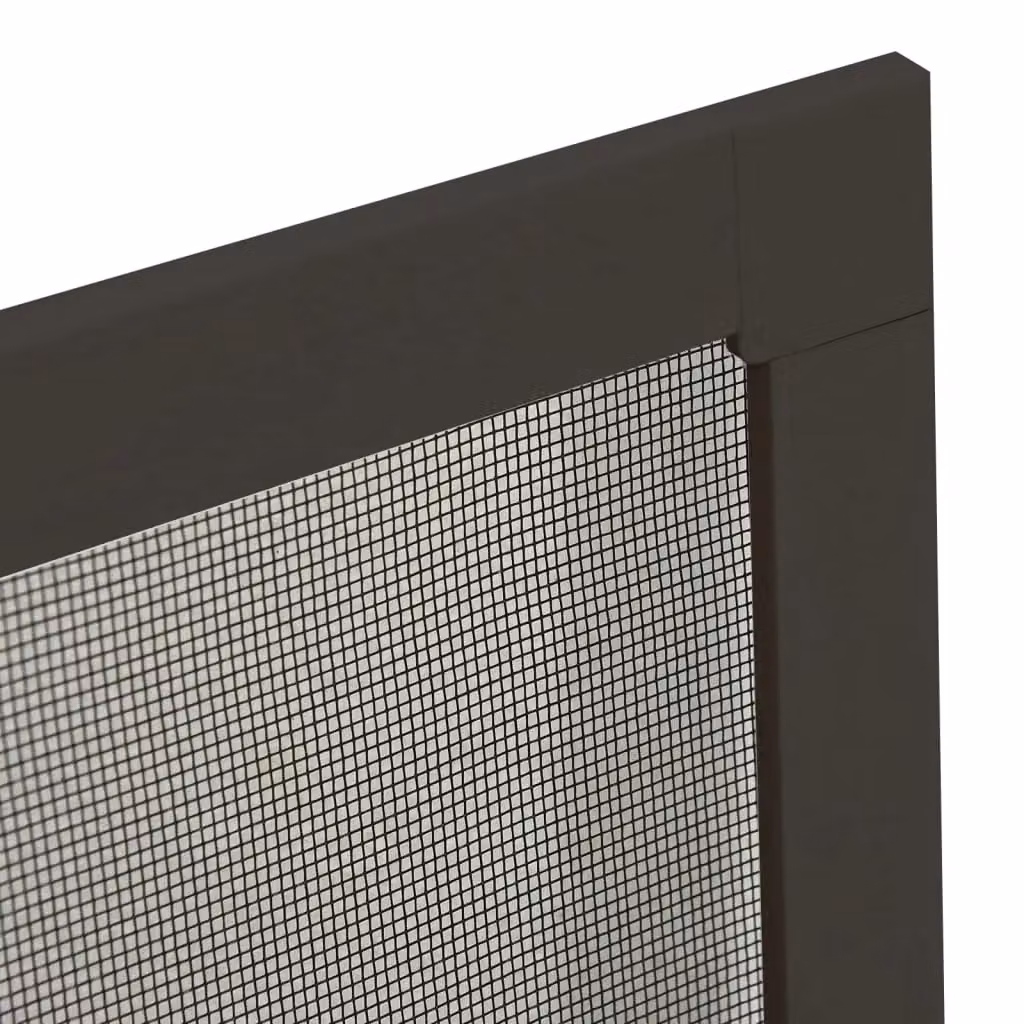 Berkfield Home Anthracite Insect Screen for Windows with Black Fibreglass Mesh, W: 90 cm, H: 120 cm – 4