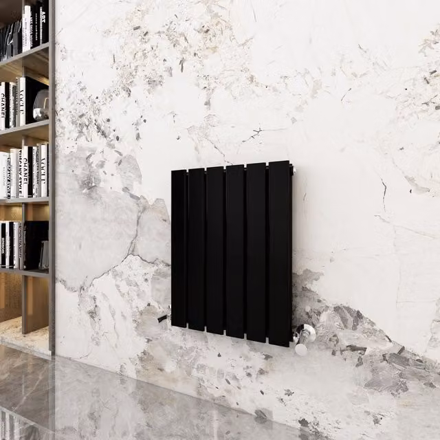MCC Direct Designer Flat Panel Double Radiator, Black, W/H: 40.8 x 600 mm – 6