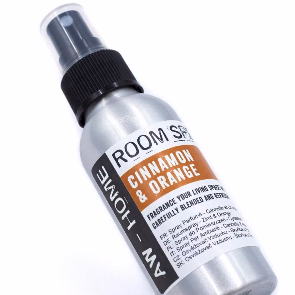 KDMD Cinnamon and Orange Room Spray Refreshing 100ml Home Fragrance in Silver – 3