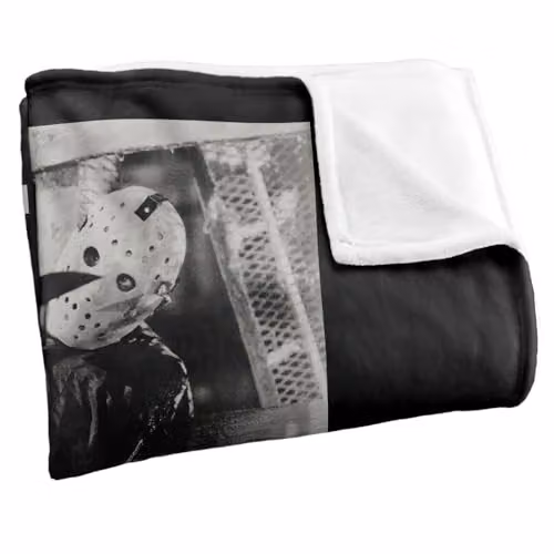 Warner Bros. Friday The 13th TGIF Silky Touch Super Soft Fleece Throw Blanket, Multicolour – 2