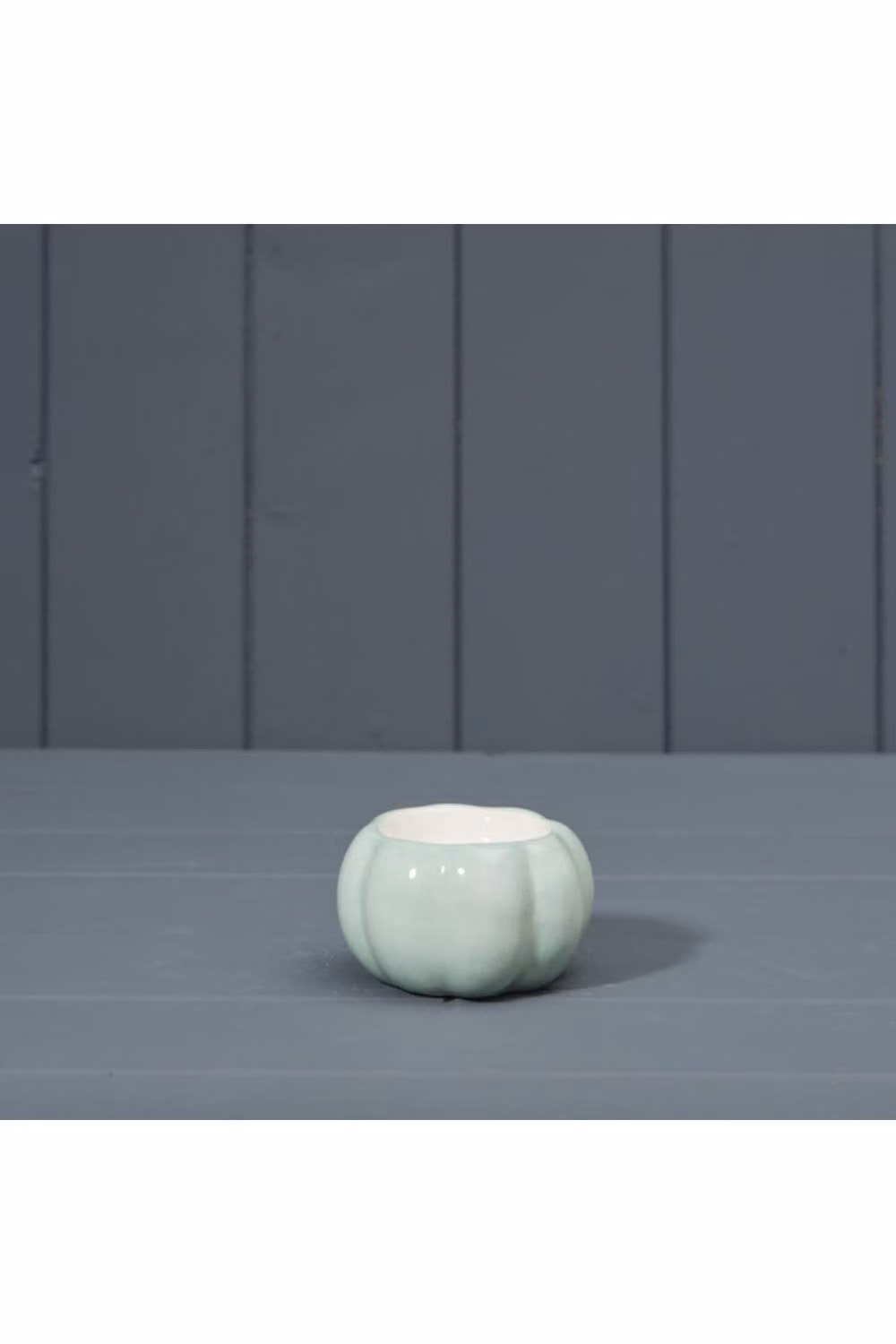 KDMD Green Ceramic Pumpkin Tealight Holder – 2