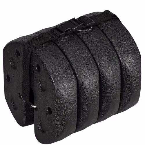 Outsunny Gazebo Weight Set of 4 in Black, 12kg Total Weight with Reinforcement Pins – 7