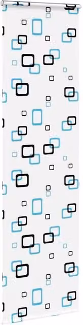Berkfield Home Dotted Shower Roller Blind with Cassette, Multicolour, W: 80 cm, H: 240 cm