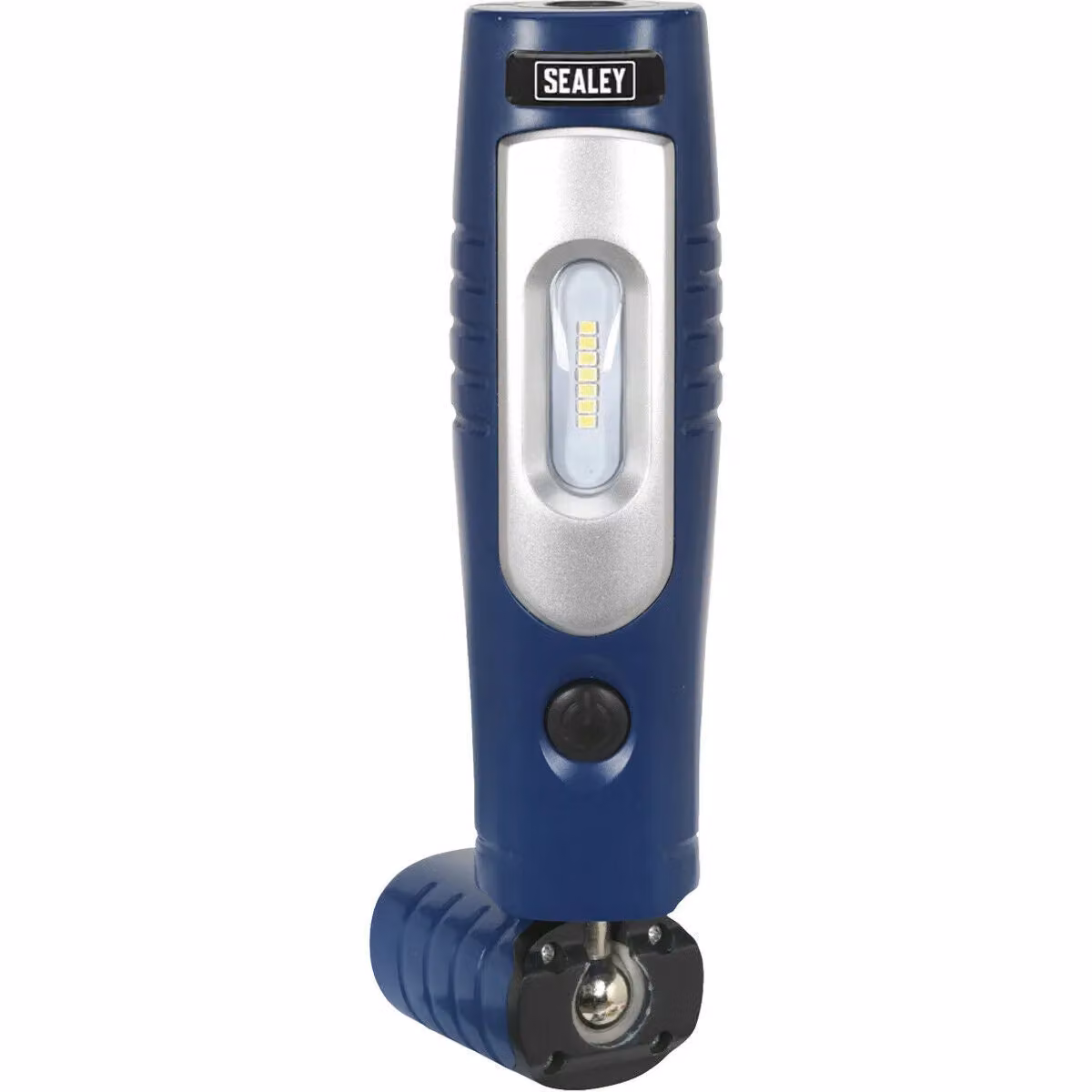 Sealey Loops Swivel Inspection Light with 7 SMD LED and 3W SMD LED, Rechargeable, Blue – 3