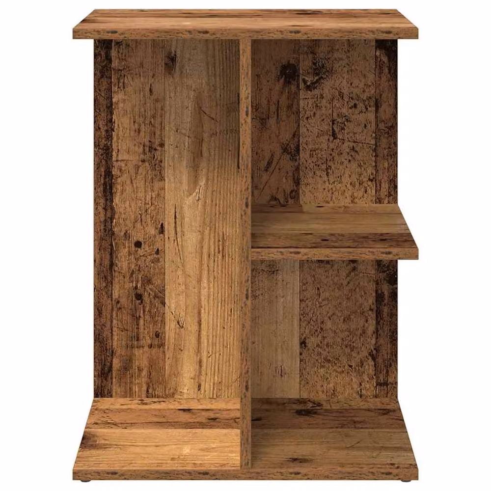 Berkfield Home Set of 2 Bedside Tables in Old Wood Brown, W/D/H: 46.5 x 29 x 61 cm – 3