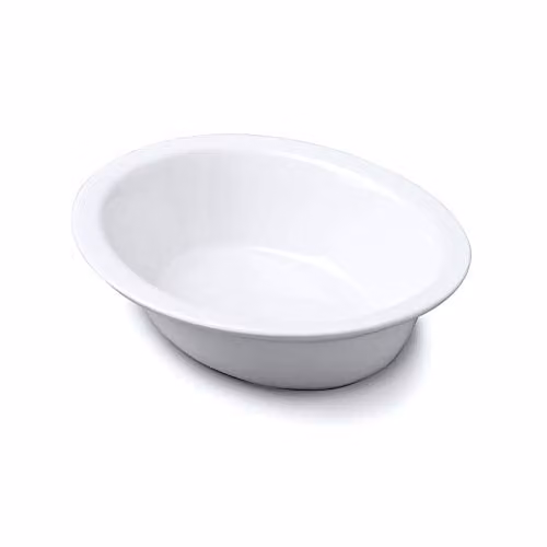 Wm Bartleet & Sons White Porcelain Oval Pie Dish, 28 cm