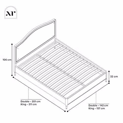 X Rocker Emy French Style Wooden Shadow Ottoman Bed in Oak with Lift Up Base, Brown – 2