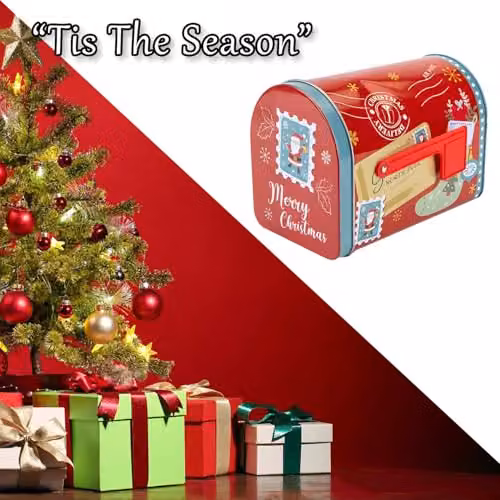 VFM e-Store Santa Christmas Tabletop Decoration, Red and Multicolour, Height: 15.5 cm – 6