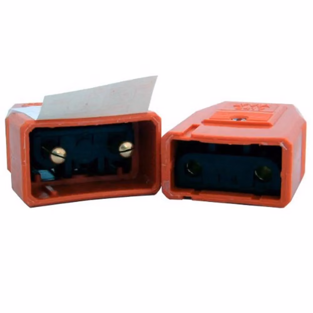 Dencon 10A 2 Pin Orange Nylon Connector – 3