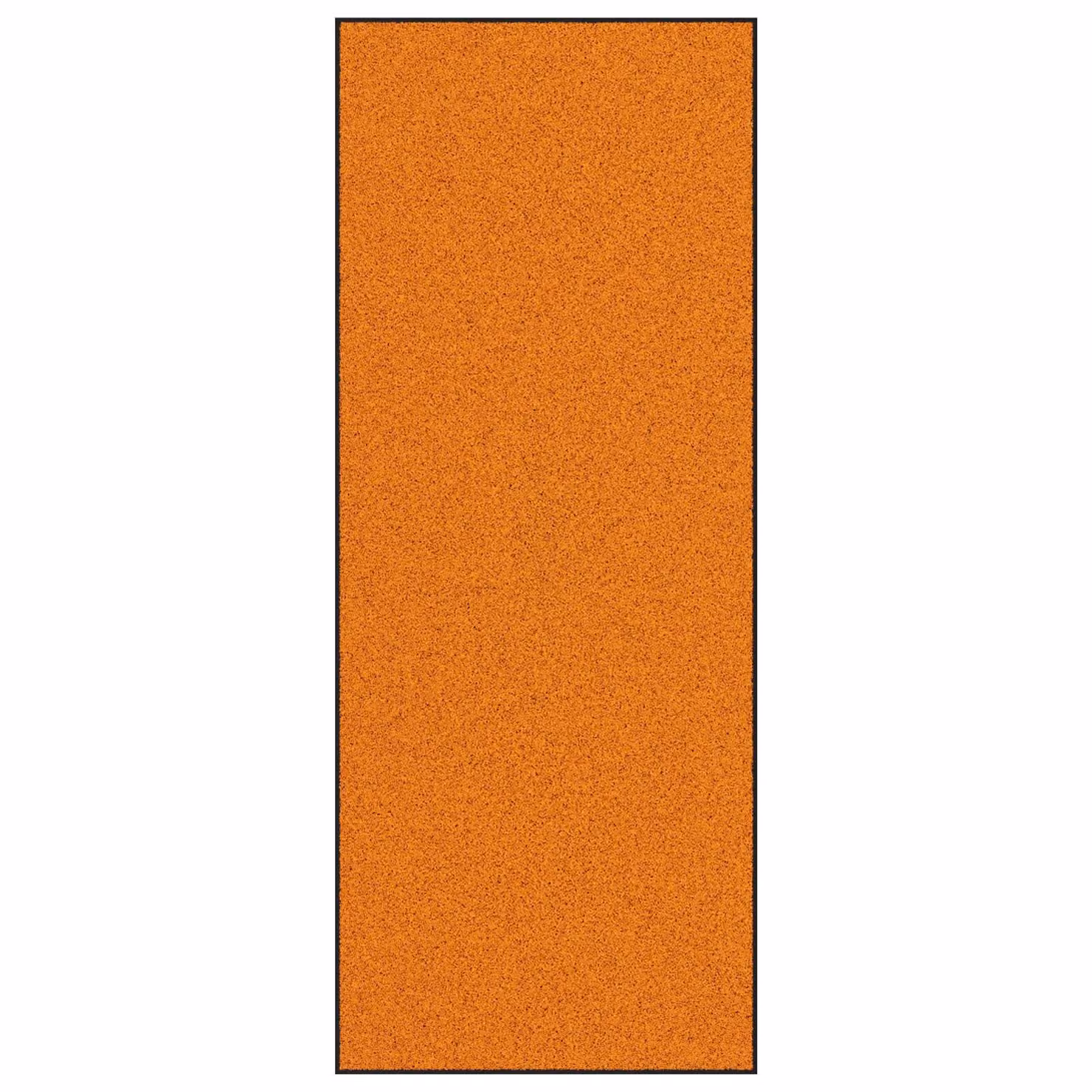 Berkfield Home Washable Non-Slip Doormat, Orange, W/D: 120 x 150 cm – 2