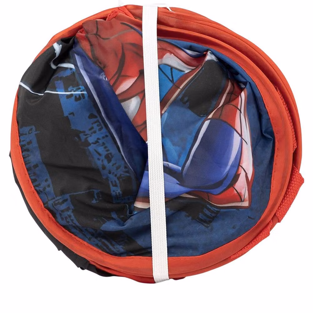 Spider-Man 80L Collapsible Fabric Laundry Bin with Handles in Red – 2