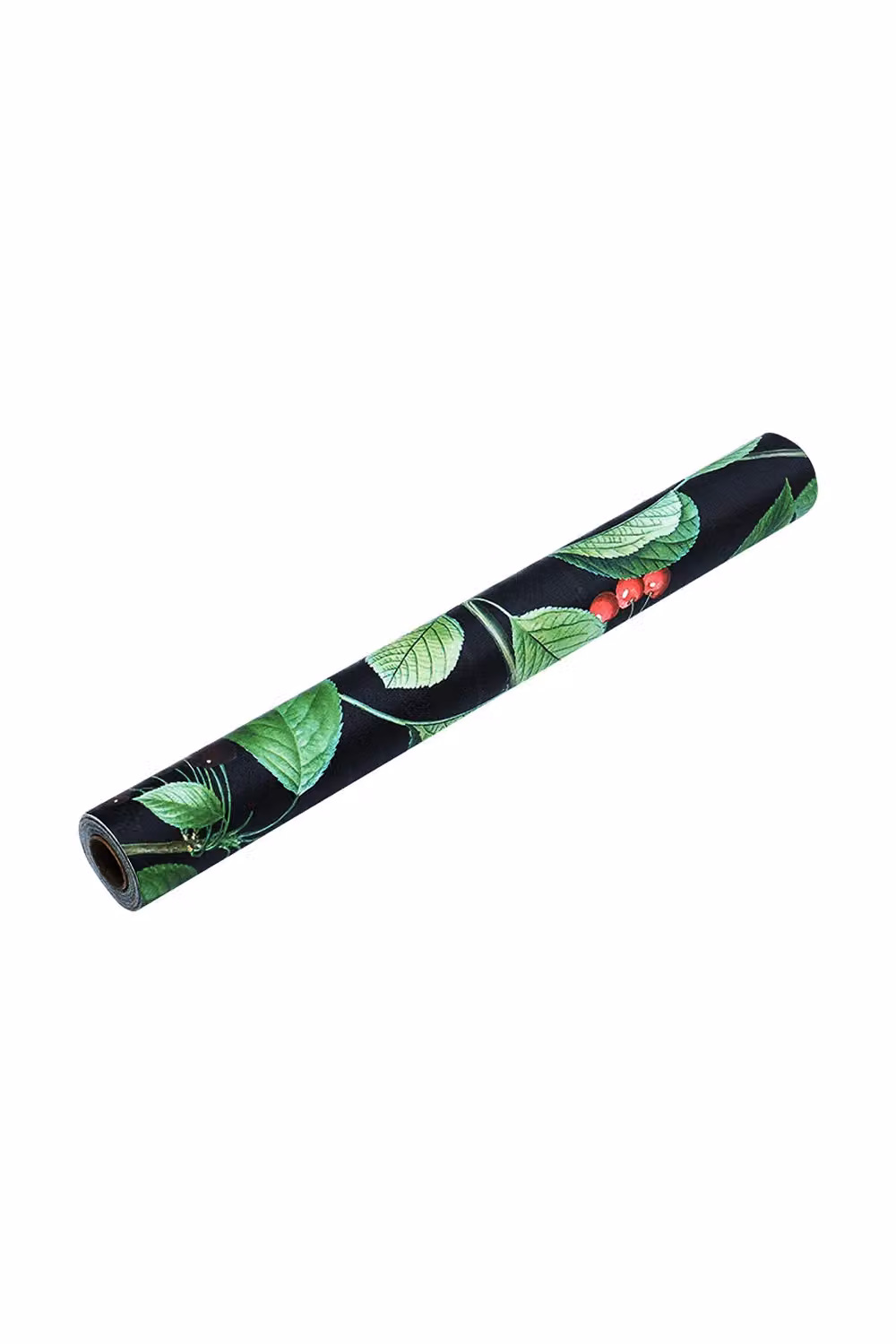 Living and Home Little Cherry Waterproof Vinyl Wallpaper Roll, Green and Red Botanical Floral Design, W: 44 cm, L: 5 m – 2