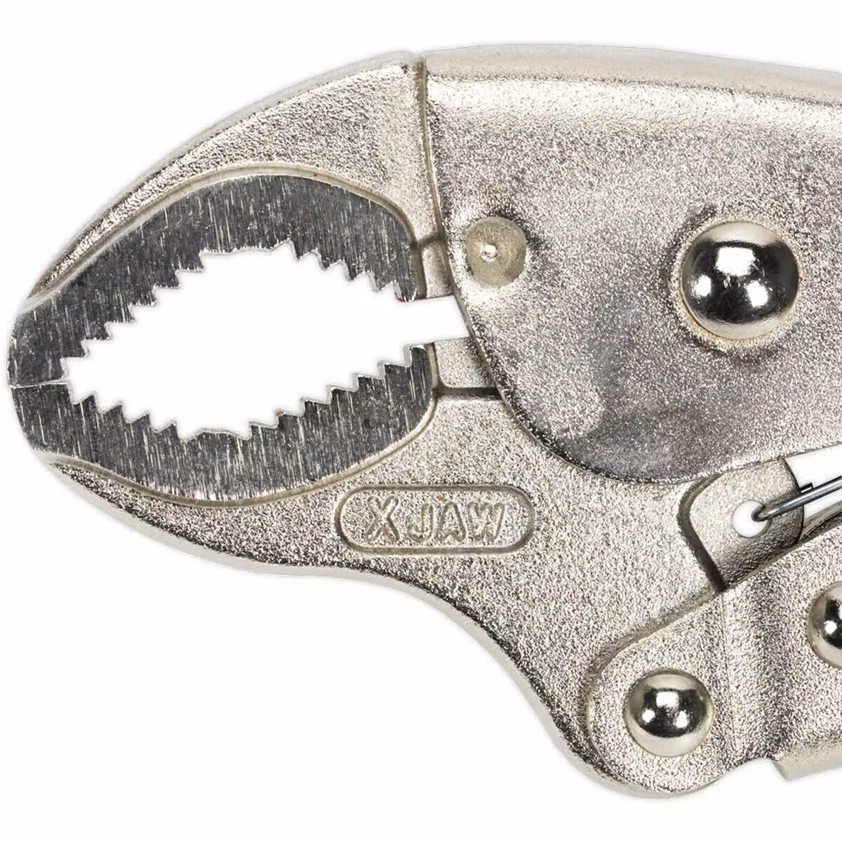 Loops Quick Release Locking Pliers in Silver and Multicolour, 220 mm with Chrome Molybdenum and Chrome Vanadium Steel Construction – 2