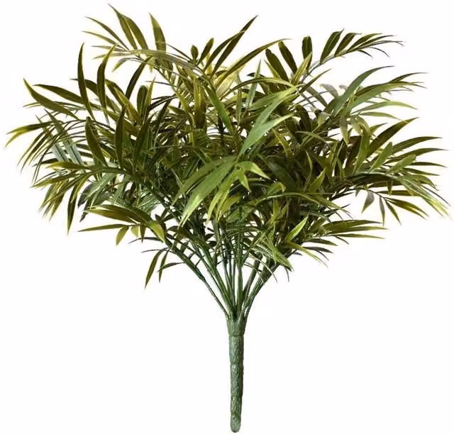 Leaf UK Green Fire Resistant Artificial Palm Plant, Height: 40 cm