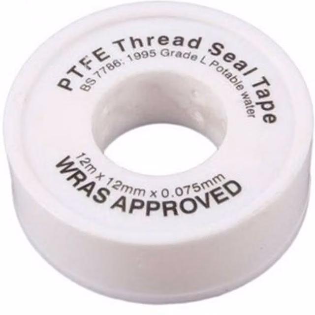 Securplumb White PTFE Plastic Thread Sealing Tape