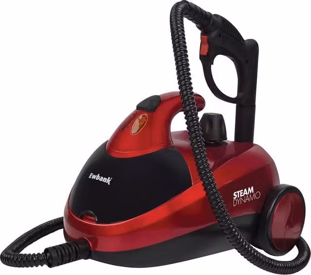 Ewbank SC1000 Dynamo Steam Cleaner and Sanitiser with Ironing Function in Red – 1