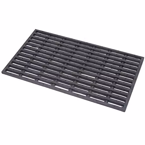 JVL Robusta Heavy Duty Rubber Doormat, Black, W: 36 cm x D: 36 cm – 1