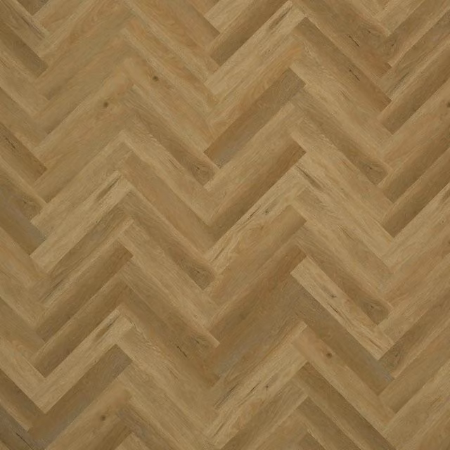 Vinyl Flooring UK Allora LH Wood Effect SPC Click Luxury Vinyl Tile Herringbone in Brown