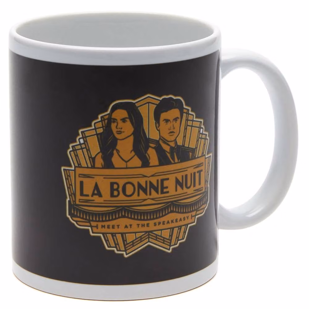 Zavvi Riverdale La Bonne Nuit Ceramic Mug in Black, 300ml – 2