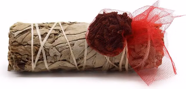 KDMD White Sage and Clove Smudge Stick, 10 cm – 1