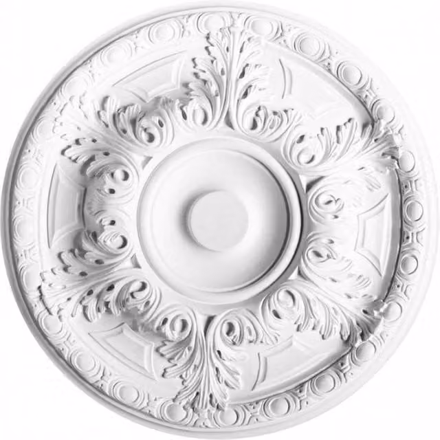 Orac Decor Luxxus Collection Ceiling Medallion, White, Diameter: 49 cm