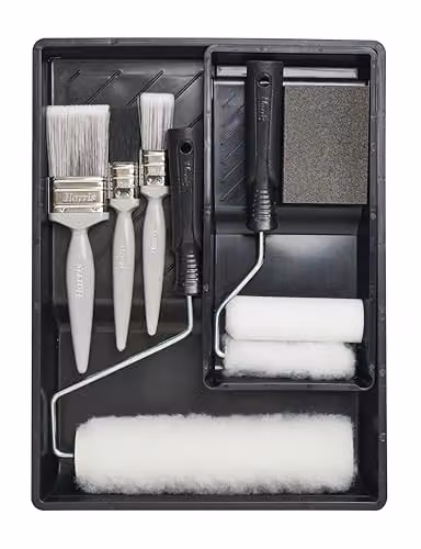 Harris Walls & Ceilings Essentials 11 Piece Decorating Set for Water Based Paint in Multicolour – 3