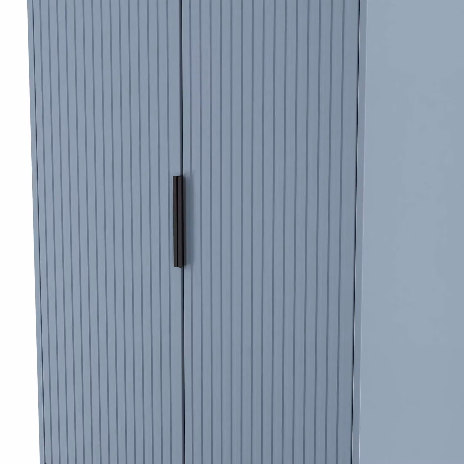 Ready Assembled 2 U Menai 2 Door 2 Drawer Wardrobe in Light Blue – 3