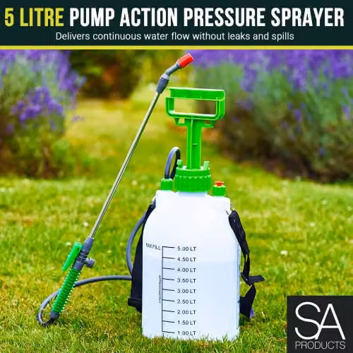 Pelle & Sol Manual Pressure Sprayer with Plastic Lance and Carry Strap, 5 l – 2