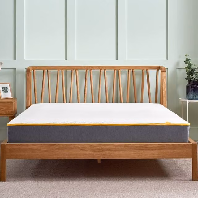 Eve The Original Hybrid Mattress in White, W/D/H: 90 x 200 cm