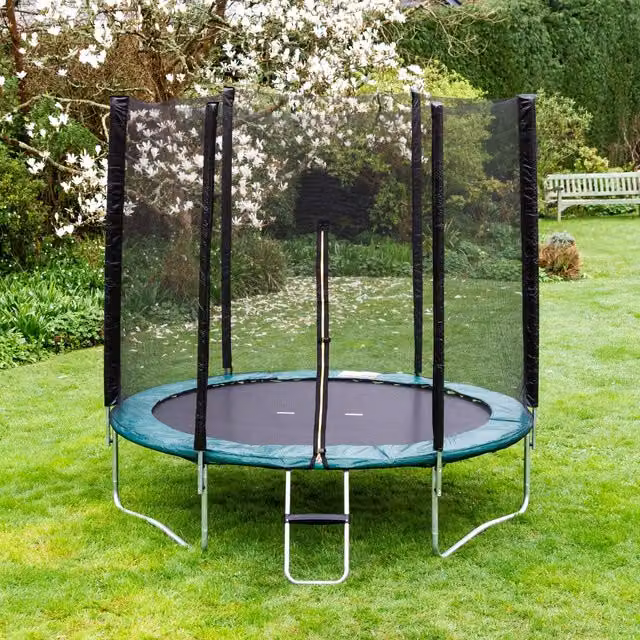 Kanga 10ft Trampoline Package in Green