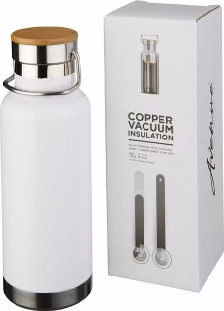 Avenue Thor Copper Vacuum Insulated Sport Bottle in White – 1