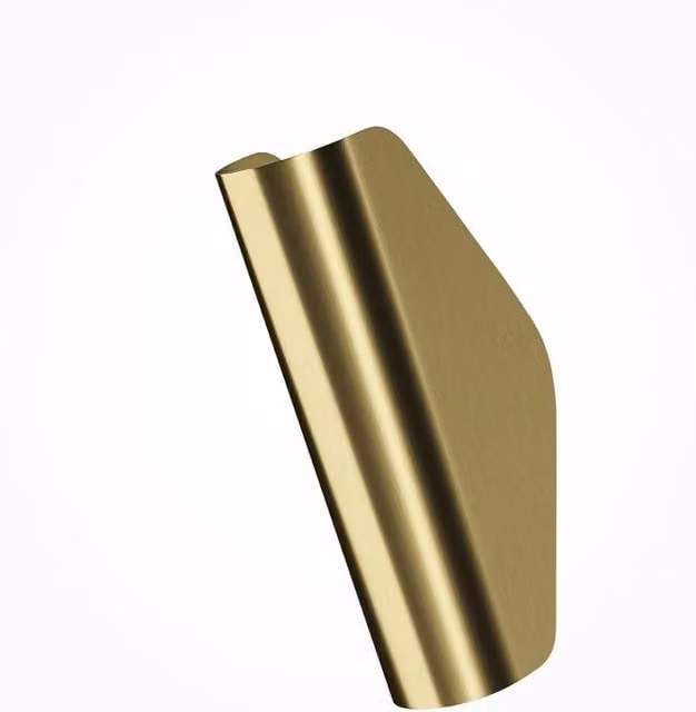 Maytoni Notta Modern Flush Wall Uplighter in Gold Brass with G9 Base