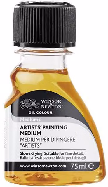 Winsor and Newton Artists' Oil Colour Transparent Painting Medium for Professionals